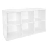 ClosetMaid 6 Cube Storage Shelf White Finish