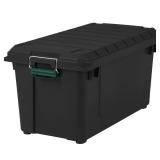 Remington WeatherPro 82 qt Storage Bin Black