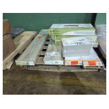 Skid Lot Assorted Floor Tiles, Vinyl Plank
