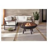 Windgate 40 in. Round Wood Burning Fire Pit