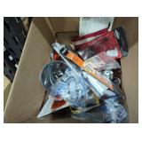 Box Lot Assorted Small Home Improvement Items