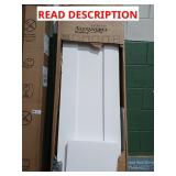 82"x16" white Shaker door