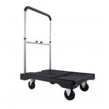 Foldable Push Cart Dolly, 27x20, 330 lb