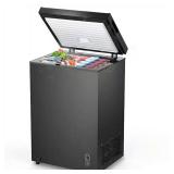 Garage Ready 21.73 in. Chest Freezer Black