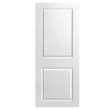 32 in. x 80 in. Primed 2-Panel Door Slab