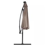 10 ft Aluminum Cantilever Umbrella LED