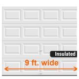 Akid 9x7 Classic Steel Door Panel Set