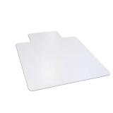 36x48 in Clear Chair Mat w/ Lip for Low Carpet