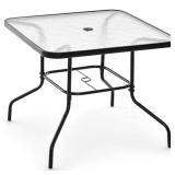 GIANTEX 34 Inch Outdoor Dining Table
