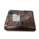 20 ft. x 30 ft. Brown/Silver Heavy Duty Tarp