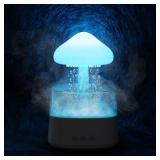 Rain Cloud Humidifier with LED (White)