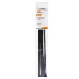 14 in. UV Resist Zip Ties, Black (20-Pack)