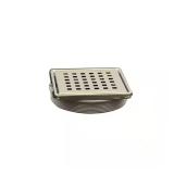 Watershield Shower System 4 in. Chrome Grate