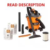 RIDGID 12 Gal 5HP NXT Shop Vac HD1200 Accessories