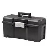 24 in. D Resin 1-Touch Hand Tool Box