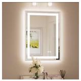 20" x 28" LED Bathroom Mirror