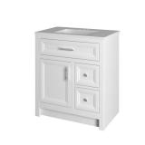 Haldone 31" Bath Vanity w/ Marble Top