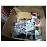 Box Lot Assorted Small Home Improvement Items