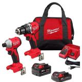 Milwaukee M18 Compact Brushless 2-Tool Kit