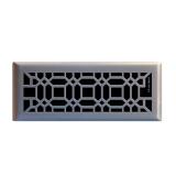 Oriental 4x12 Steel Floor Register, BN