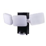 270-Degree Black Motion LED Light, 1300 lm