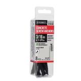 3/16 x 1-1/4 in. Star Flat-Head Anchors (8-Pcs)