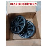 Plastic wheels (10 inch diameter)