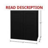 Hampton Bay Avondale 27" Wall Cabinet Raven **HAS