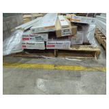 Skid Lot Assorted Faucets, Flooring, Blinds