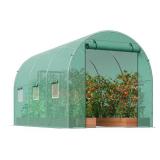 Walk-in Tunnel Greenhouse with Steel Frame