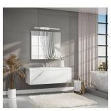 Medicine Cabinet: Frameless Aluminum, Mirror