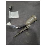 Electric landscape flood light stake