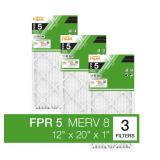 12 x 20 x 1 Pleated Furnace Filter