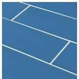 Matte Blue 2.5 in. x 10 in. Ceramic Wall Tile (13