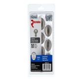 Richelieu Oval Cabinet Knob 1-3/16" BN 10 pk