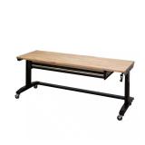 72 in. Adjustable Workbench (2 Drawers)
