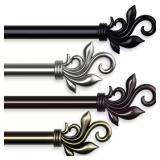 48-84 in Telescoping Curtain Rod Delilah