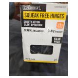 Squeak Free Hinges