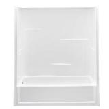 Acrylx 60 x 30 x 72 Tub Shower Combo, White