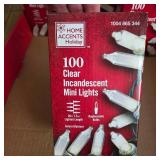 Christmas String Lights 100 Clear Incandescent
