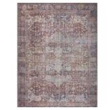 Elki Dark Blue Light Blue Rug 8x10