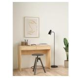 Wilbur 39 in. Desk   Hickory, 2-Drawer