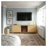 Walker Edison 70" TV Stand w/ Fireplace