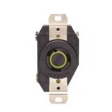 Leviton V-0-Max 20A 125V L5-20R Black