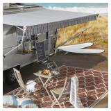 Trebol Moroccan Trellis Rug, Indoor/Outdoor