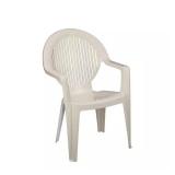 Fidji High Back Resin Outdoor Dining Chair