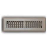 2 in. x 10 in. Brown Floor Diffuser