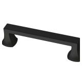 Mandara Matte Black Cabinet Drawer Pull