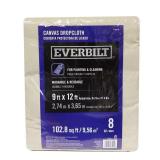 9 ft. x 12 ft. Medium Duty Canvas Drop Cloth