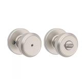 Maven Satin Nickel Bed/Bath Round Door Knob